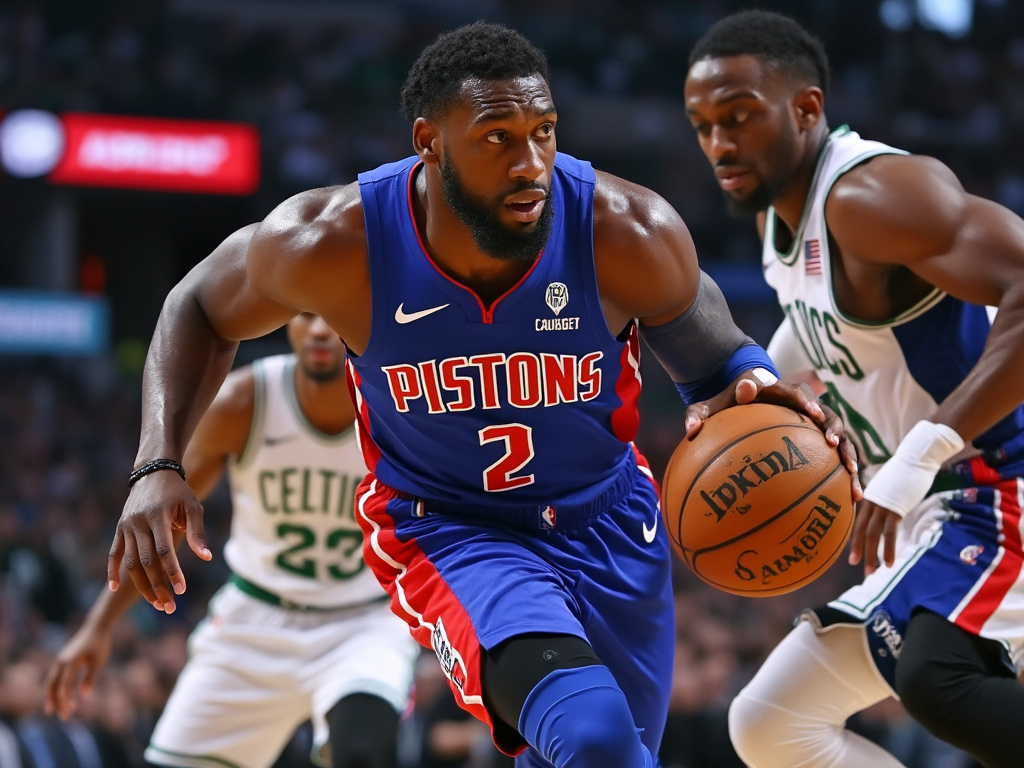 Les Pistons renversent les Celtics malgré un record de Paul George